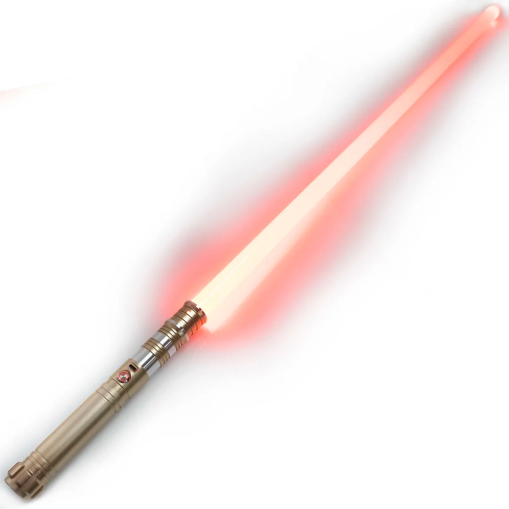 DamienSaber Xeno3.0 Pixel Lightsaber Sensitive Smooth Swing Light Saber Force Heavy Dueling Blade Metal Hilt with 34 Sound Fonts