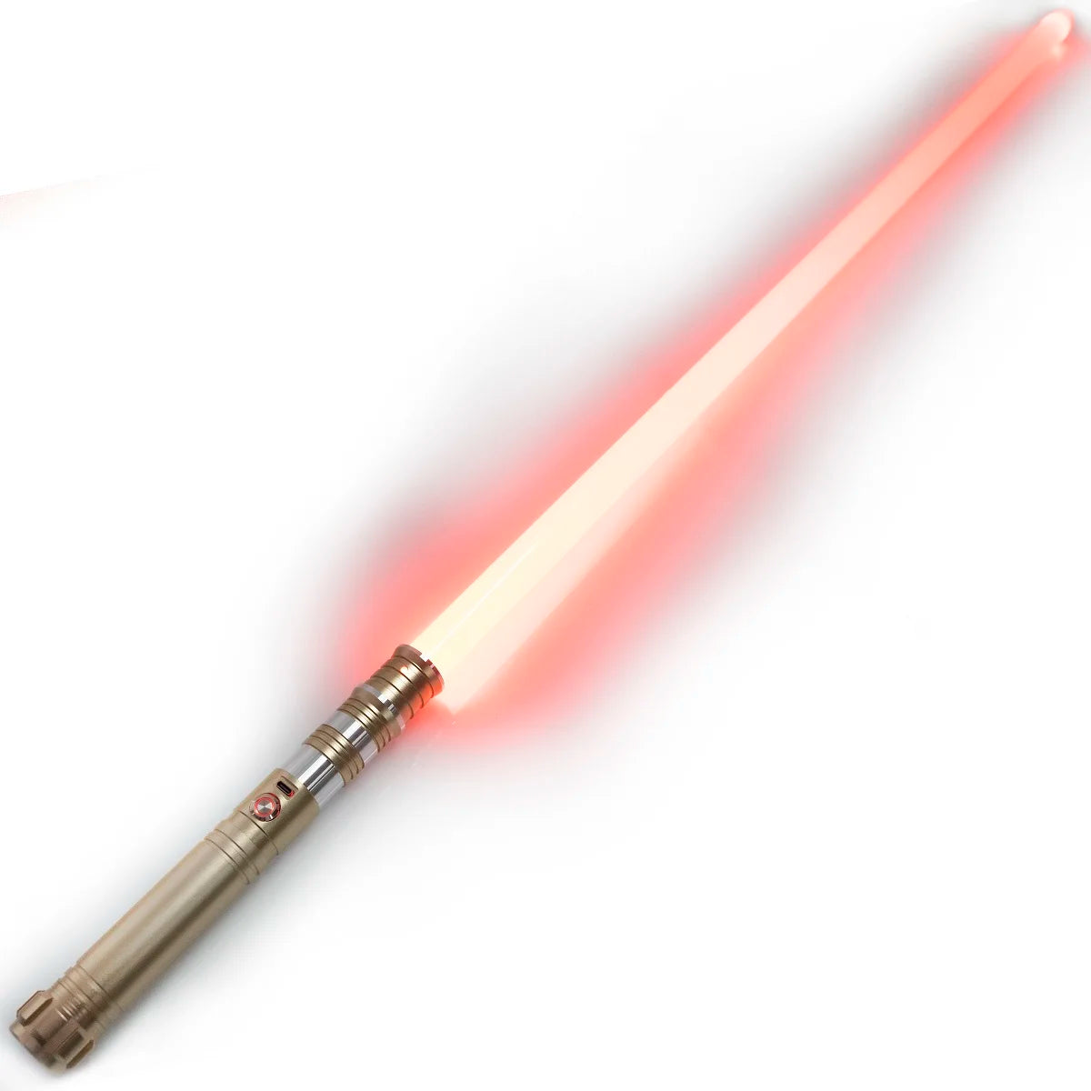 DamienSaber Xeno3.0 Pixel Lightsaber Sensitive Smooth Swing Light Saber Force Heavy Dueling Blade Metal Hilt with 34 Sound Fonts