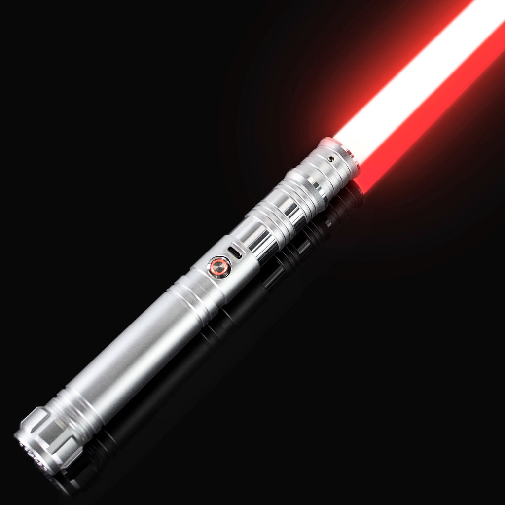 DamienSaber Xeno3.0 Pixel Lightsaber Sensitive Smooth Swing Light Saber Force Heavy Dueling Blade Metal Hilt with 34 Sound Fonts
