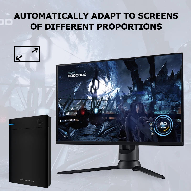 Hot Hyperspin Attraction Gaming HDD Portable Retro Game Console with 100,000 Games Support PS4/PS3/PS2/WII/WIIU for PC/Laptop