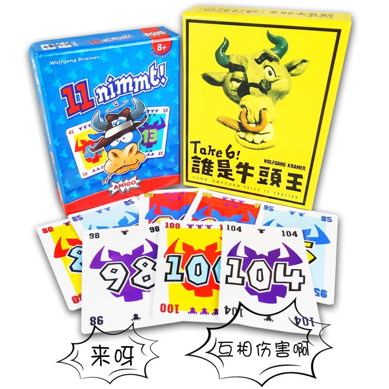 1 Box Who is Tauren King Casual Party Board Game Adult Multiplayer Table Game Card Playing Cards