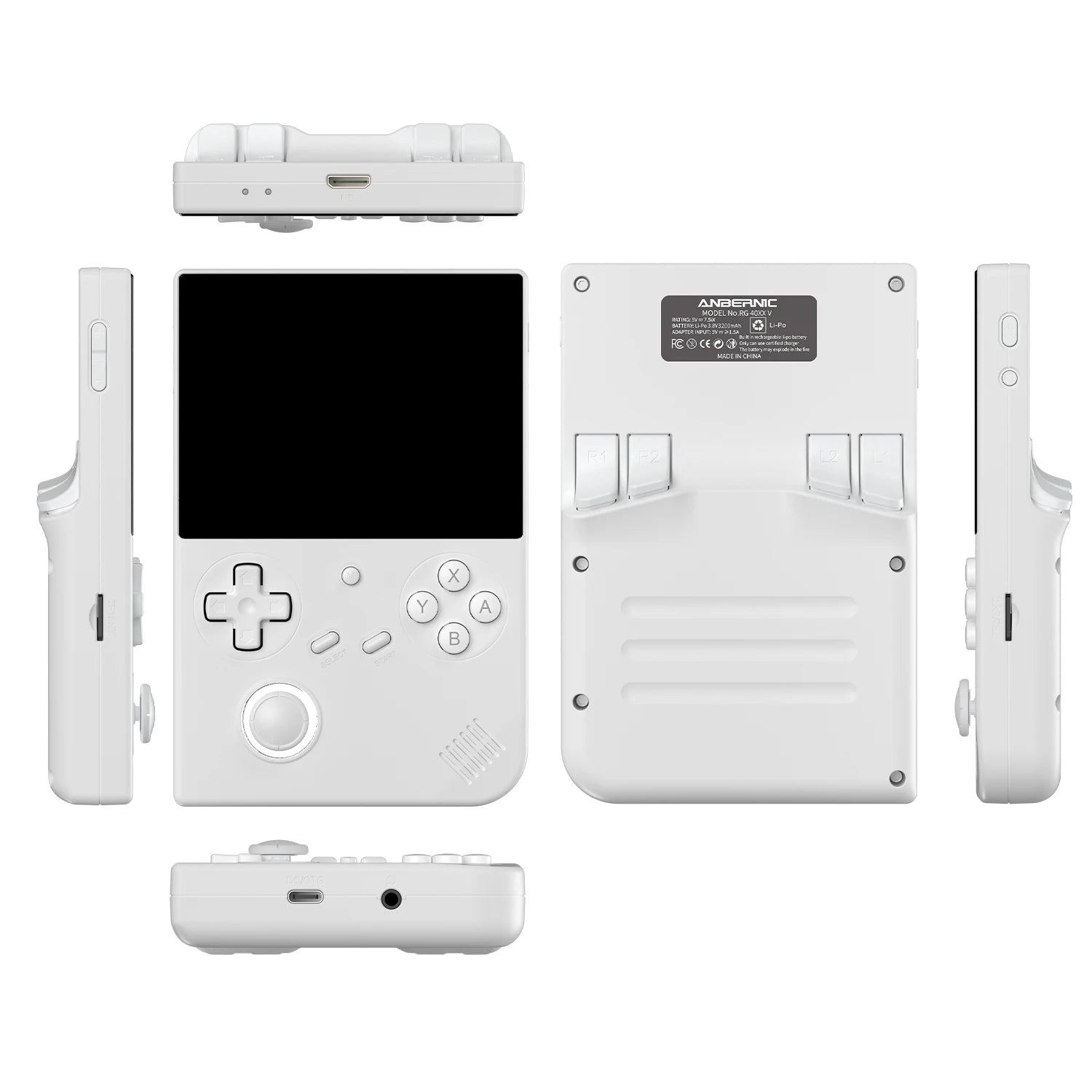 ANBERNIC RG 40XXV 64 Bit Linux Retro Handheld Game Console 4.0'' IPS Screen Supports 5G WiFi Bluetooth HD-Out RG40XXV With APP