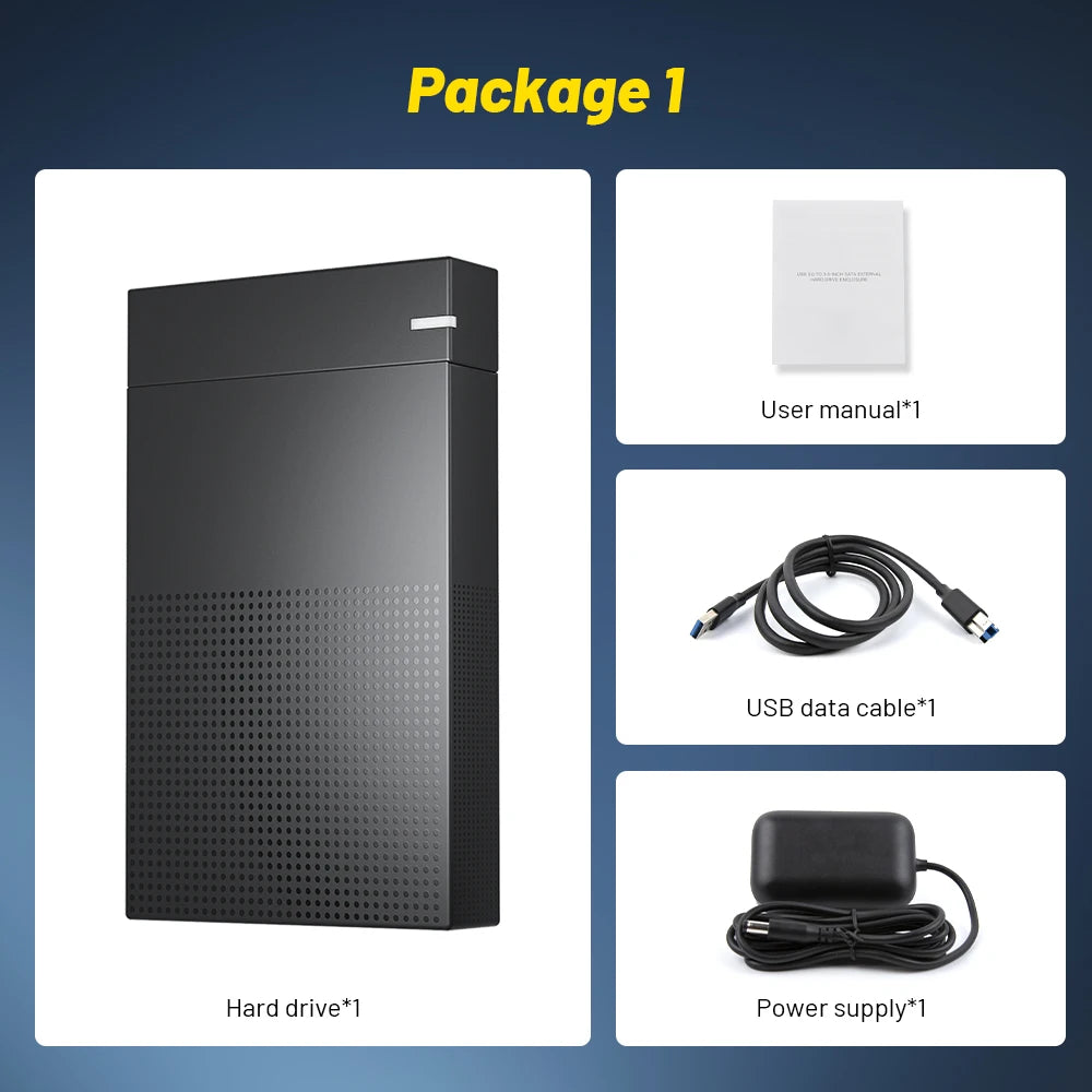 KINHANK 4T Gaming HDD with Launchbox Hyperspin Playnite Retrobat Teknoparrot Retro Video Game Console for PS5/PS4/PS3/PS2/PSP/DC