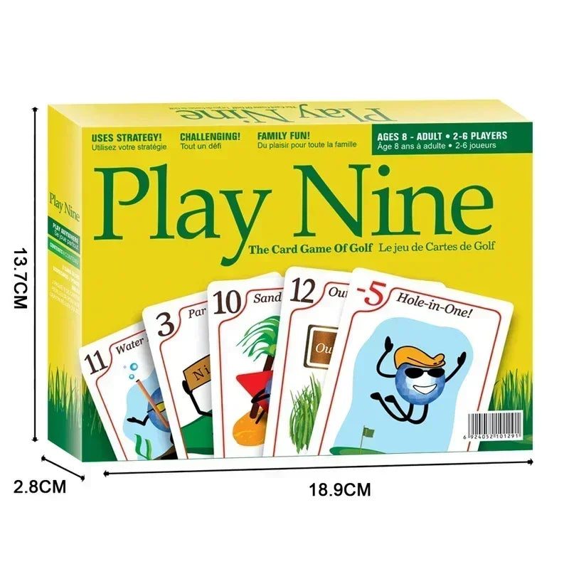 Play Nine Exciting Card Game Perfect for Family Fun and Couples Game Night