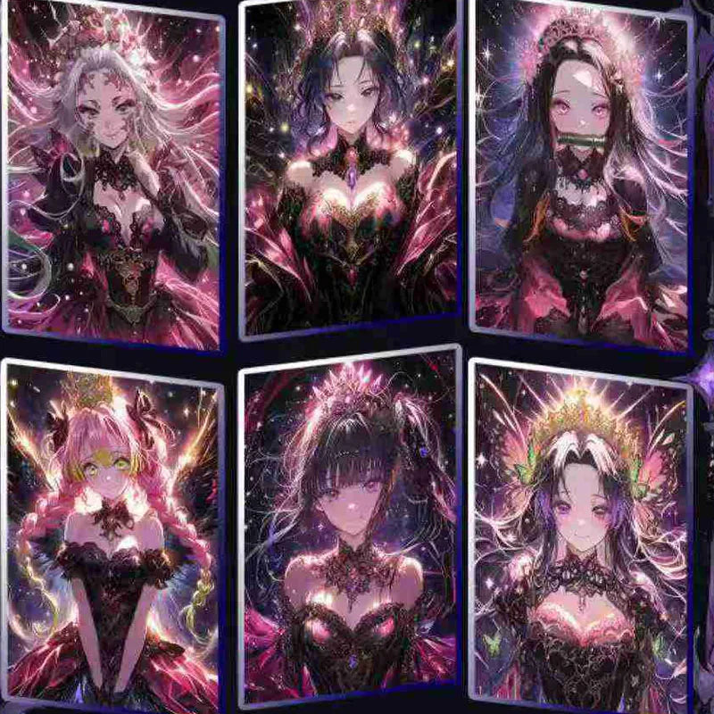 Demon Slayer Acrylic Cards Booster Box Official Anime Trading Game Collection Japanese Style Gift