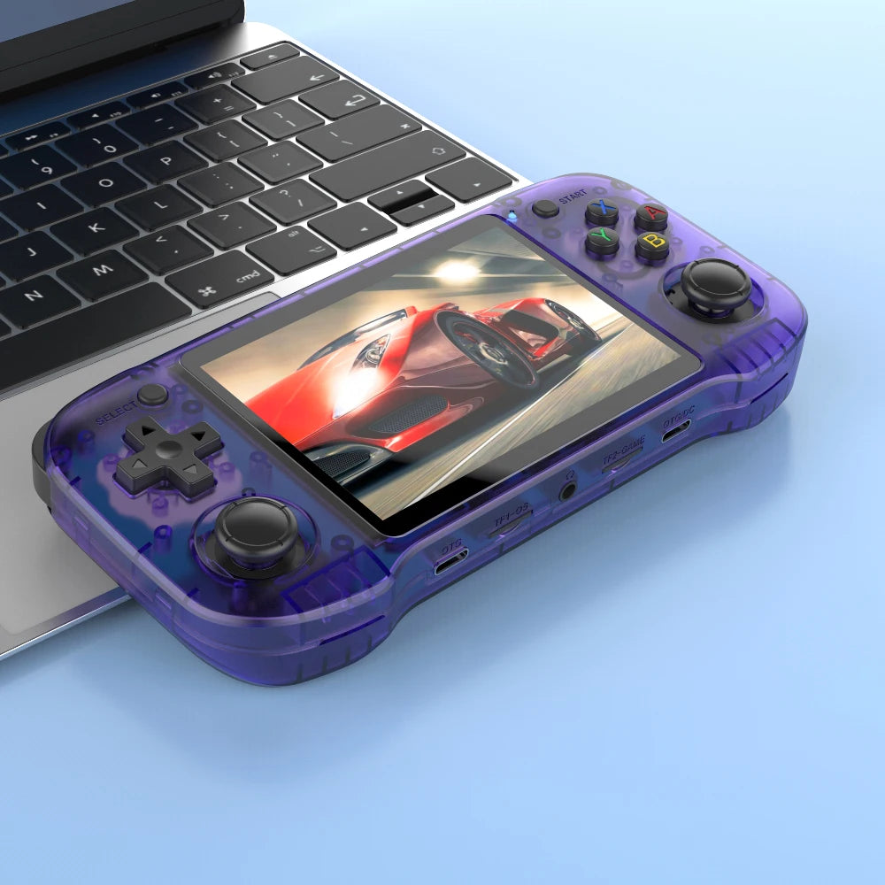 100% Original Linux R46H Retro Handheld Game Console 4.2 IPS 20000+ Games Portable Pocket Player 64G/128G Kids Gifts 2025 NEW