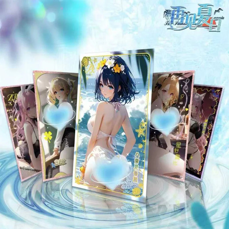 Goddess Story Summer Theme A5 Waifu Cards Goodbye Series Wave 1 Premium Collectors Art Set