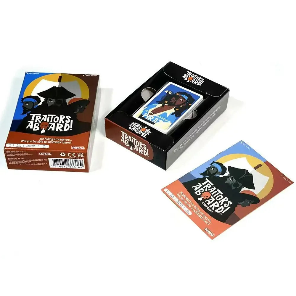 Skull King Board Game - Pirate Adventure Strategy Game for 3 - 8 Players, Ages 8+ - Enhance Intelligence & Promote Interaction