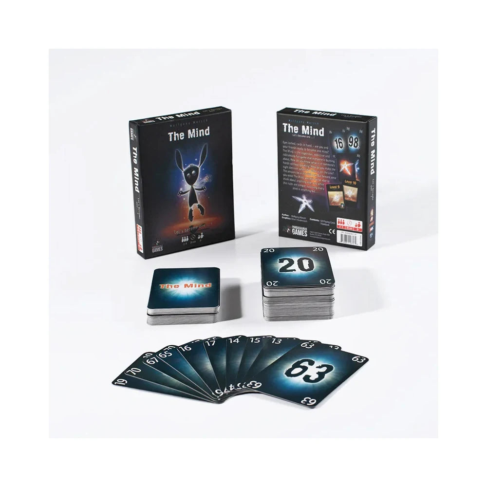 The Mind Card Game Puzzle Board Game Team Experience Interactive Party Game | Ages 8+ | 2-4 Players | 20 Minutes Playing Time