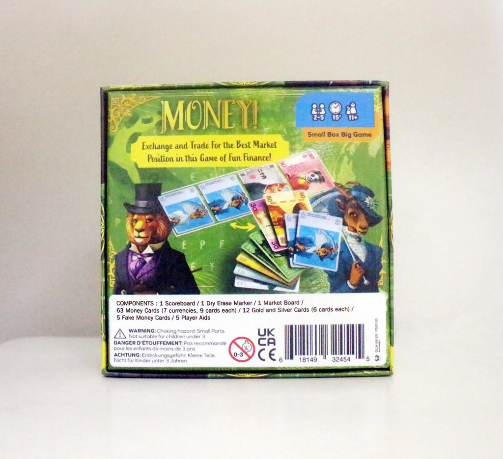 NIS MONEY! Card Game - Exchange and Trade for the Best Market Position in This Game of Fun Finance