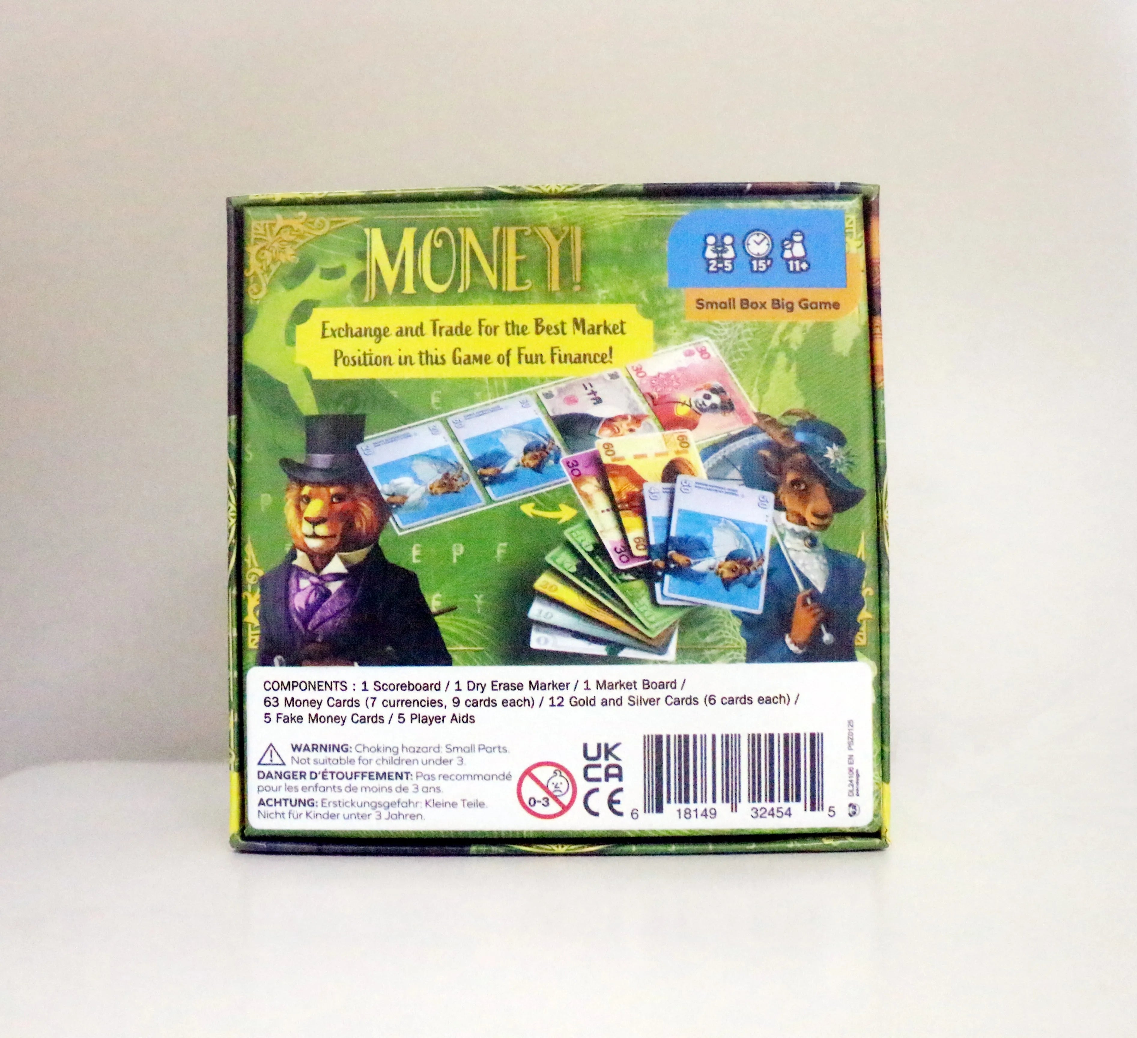 NIS MONEY! Card Game - Exchange and Trade for the Best Market Position in This Game of Fun Finance