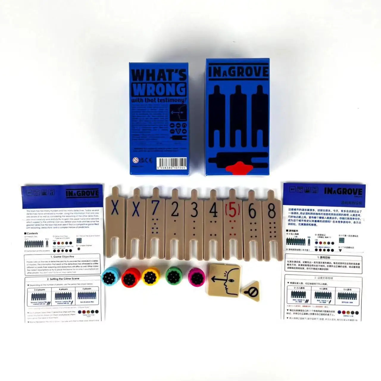 Strategy Board Game | Nine Tiles Panic | Durian | Maskemen| Dropolter | Whale To Look |Rafter Five|Scout Card • Best Family Game