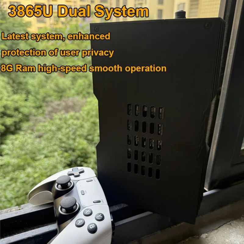 60+ Emulators Super Game Console X King 8G Ram 500G Gaming SSD Batocera 3865U 70000+Games For Wii PS2 XBOX PSP Switch N64