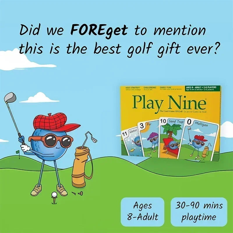 Play Nine Exciting Card Game Perfect for Family Fun and Couples Game Night