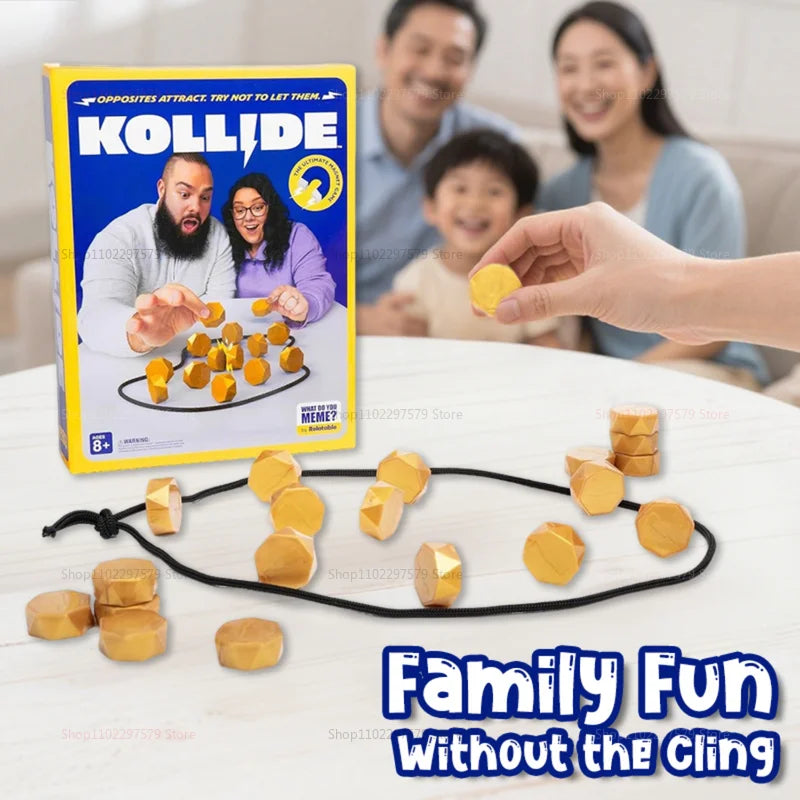 Upgraded Magnetic Stones Game Interactive Magnet Board Strategy Game for Family Kids Adults Portable  Magnetic Stones Play Set