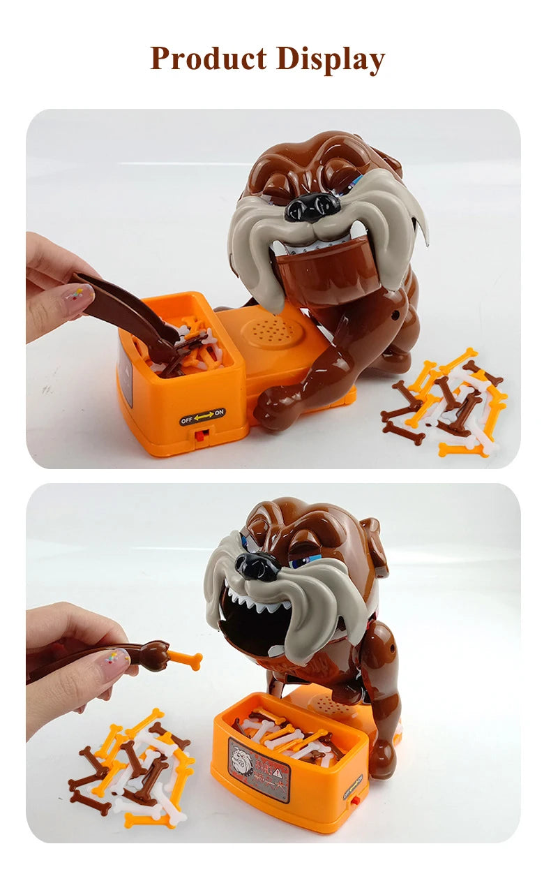 Funny Parent Child Games Beware of The Dog Don't Wake The Dog Toys Dog Board Games for Kids Tricky Toy Bad Dog Gnaw Bones Toy