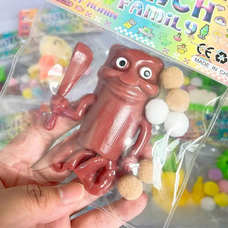 Tung Tung Sahur Party Favor Neon Stickers Cake Topper Glasses Gift Bag Balloons Keychain Squishy Fidget Theme Party Favors