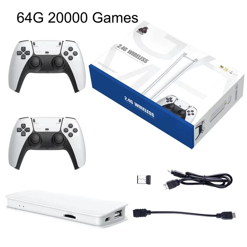 Video Game Sticks M15 pro Console 2.4G Dual Wireless Controller Game Stick 4K 20000 games Retro game For ropshiopping Xmas Gift