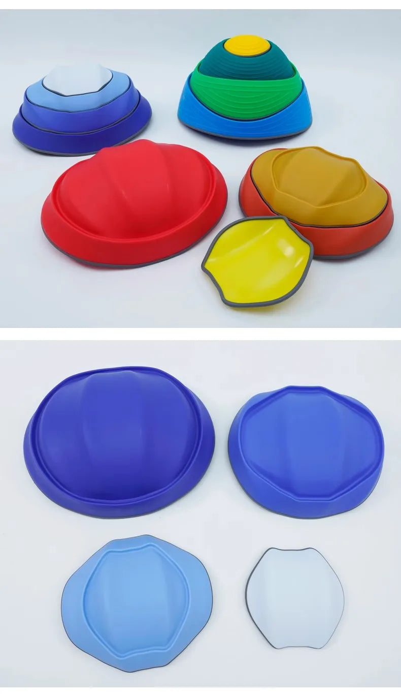 Children Balance Stepping Stones Sports Toys Sensory Integration Training Parish Party Indoor Outdoor Social Game Autism Therapy