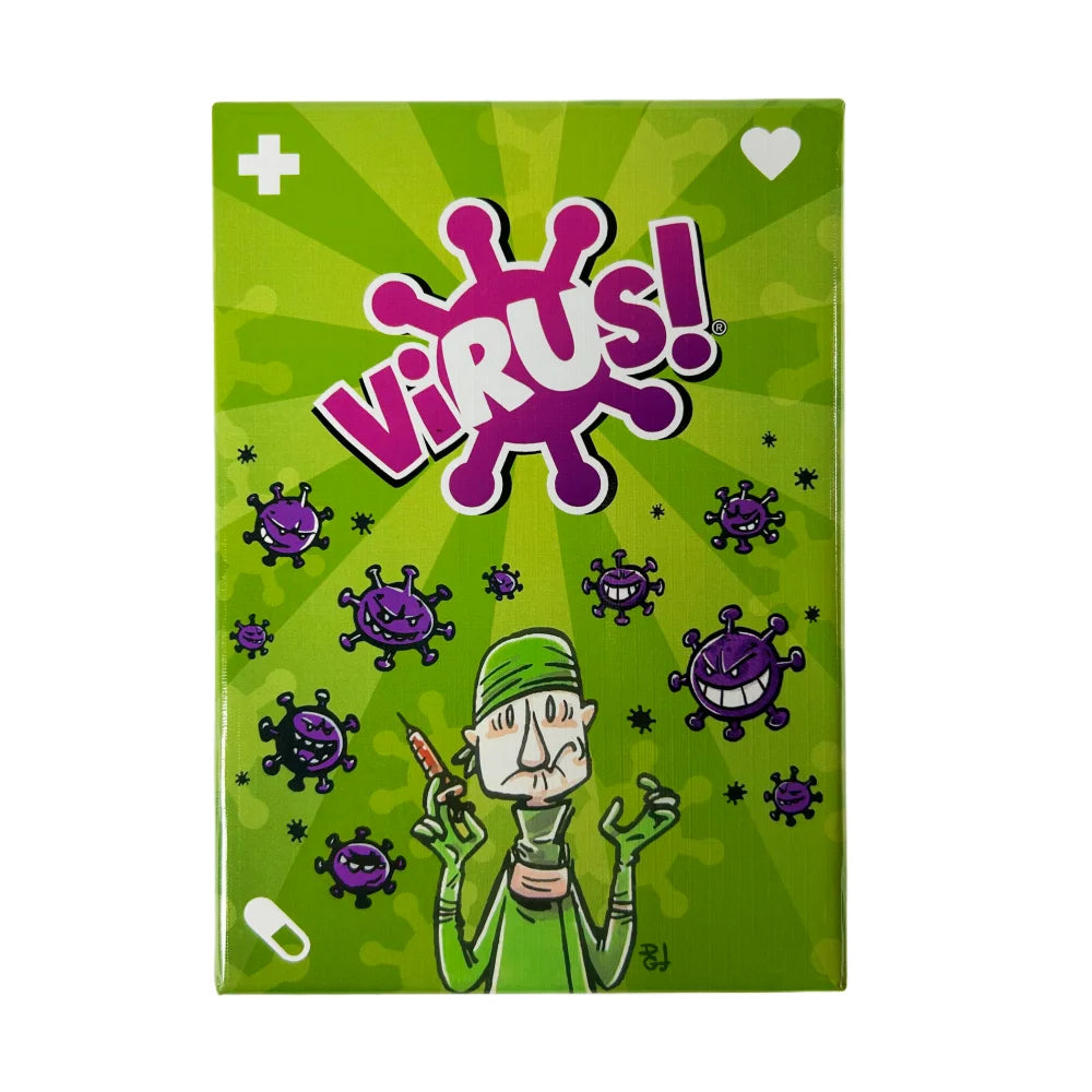 Virus Card Game The Virus 1 2 3 4 Card Correct Version Party Board Game Deck Halloween Edition For Fun Family Games