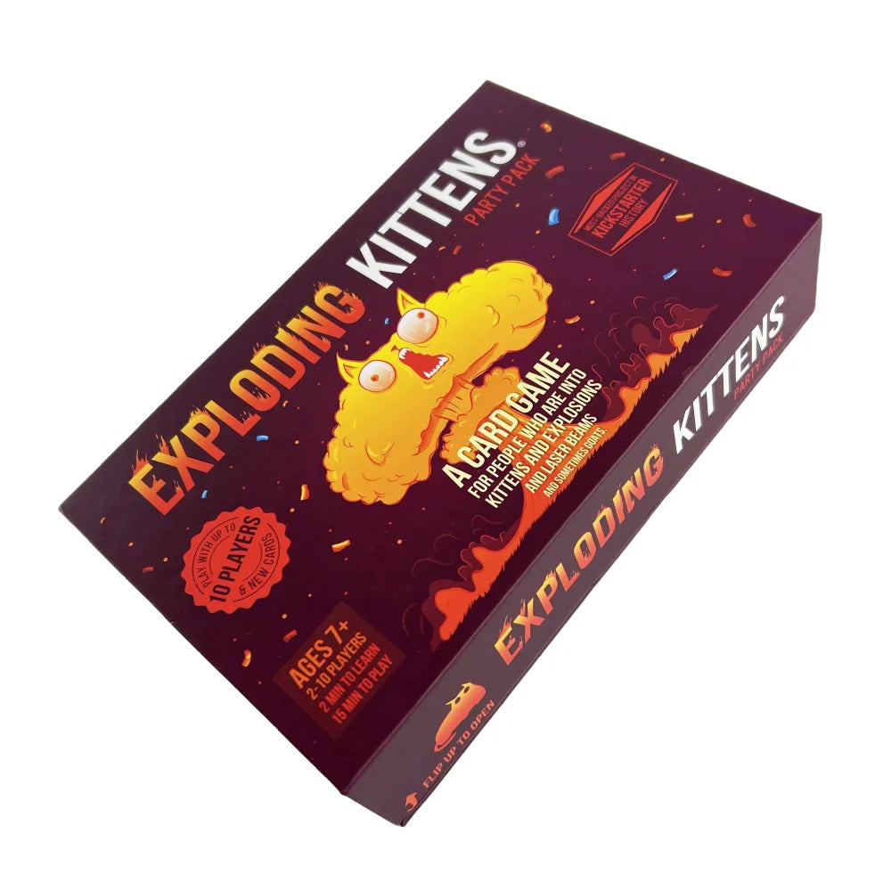 Happy Little Dinosaurs English Chess and Card Strategy Hazards Party Playing Board Evolution Game Cards