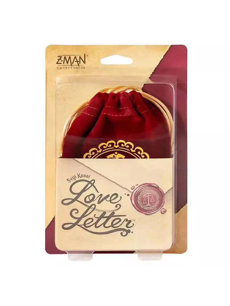 Z-Man Love Letter Card Game | Ages 10+ | 2 - 6 Players | 20+ Minutes Playing Time Family Gathering Couple Strategy English Game