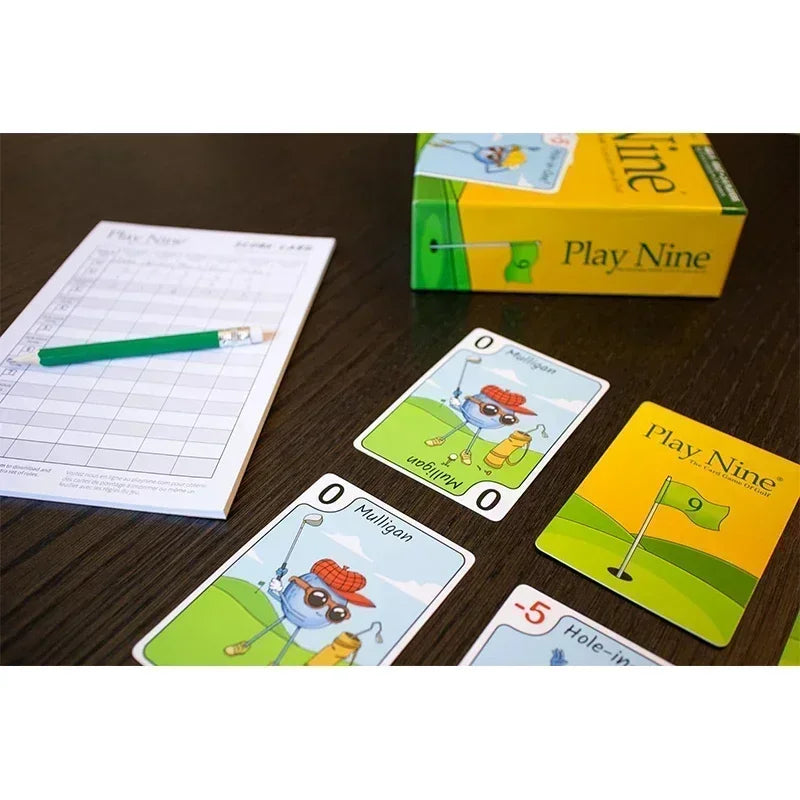 Play Nine Exciting Card Game Perfect for Family Fun and Couples Game Night