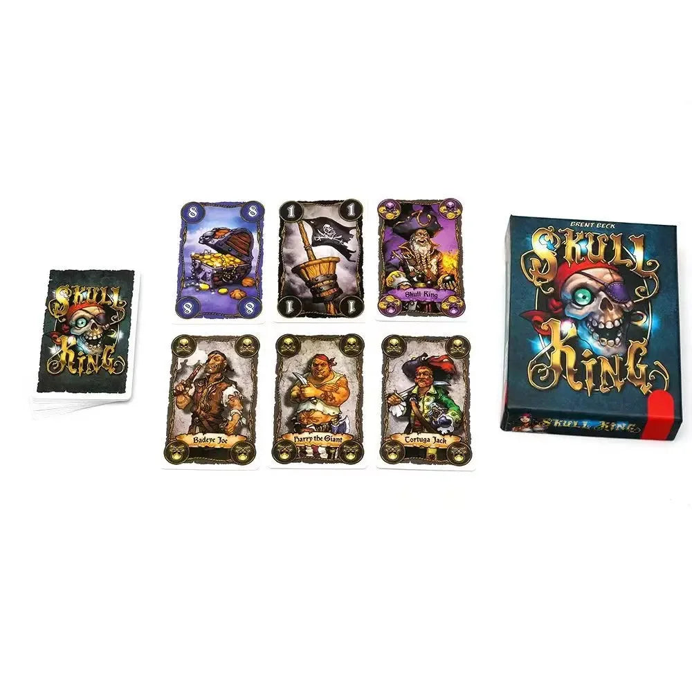 Skull King Board Game - Pirate Adventure Strategy Game for 3 - 8 Players, Ages 8+ - Enhance Intelligence & Promote Interaction