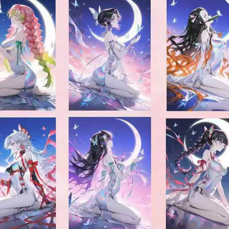 Demon Slayer Card Collection Premium Acrylic Color Paper Wave 1 10*15cm Various Process Wholesale Naisu Wenchuang Party Games