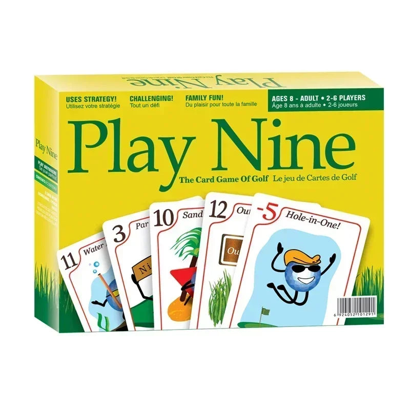 Play Nine Exciting Card Game Perfect for Family Fun and Couples Game Night
