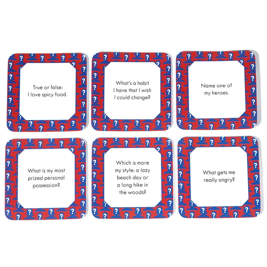 Mini Box - How Well Do You Know Me? Game Board Cards for Family Entertainment and Friends Gathering