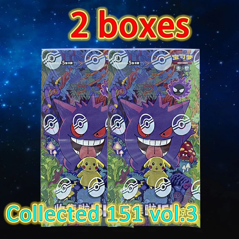 Must-have for popula New product: Pokemon Trading Card Game, Scarlet & Violet Series 151 Vol.3, collection, Gengar, Pikachu gift