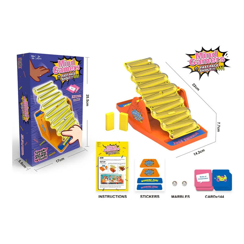 New Shake Stilt Board Chessboard Battle Challenge TILT N SHOUT Desktop Puzzle Game Family Gathering Game Toy
