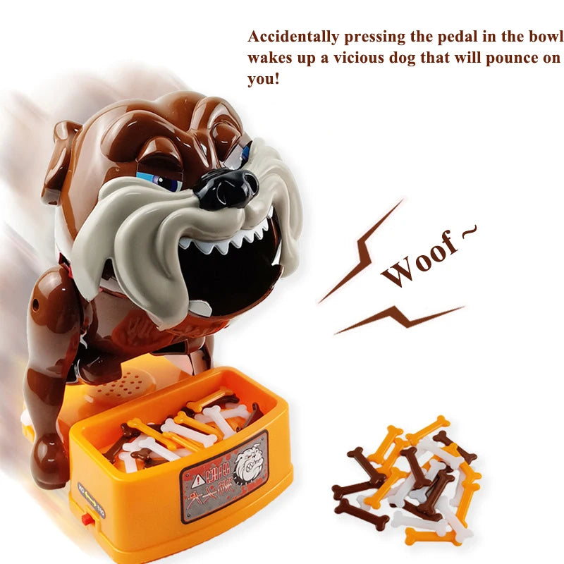 Funny Parent Child Games Beware of The Dog Don't Wake The Dog Toys Dog Board Games for Kids Tricky Toy Bad Dog Gnaw Bones Toy