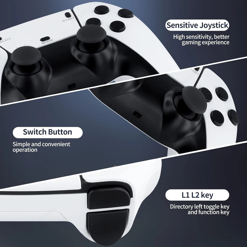 Video Game Sticks M15 pro Console 2.4G Dual Wireless Controller Game Stick 4K 20000 games Retro game For ropshiopping Xmas Gift