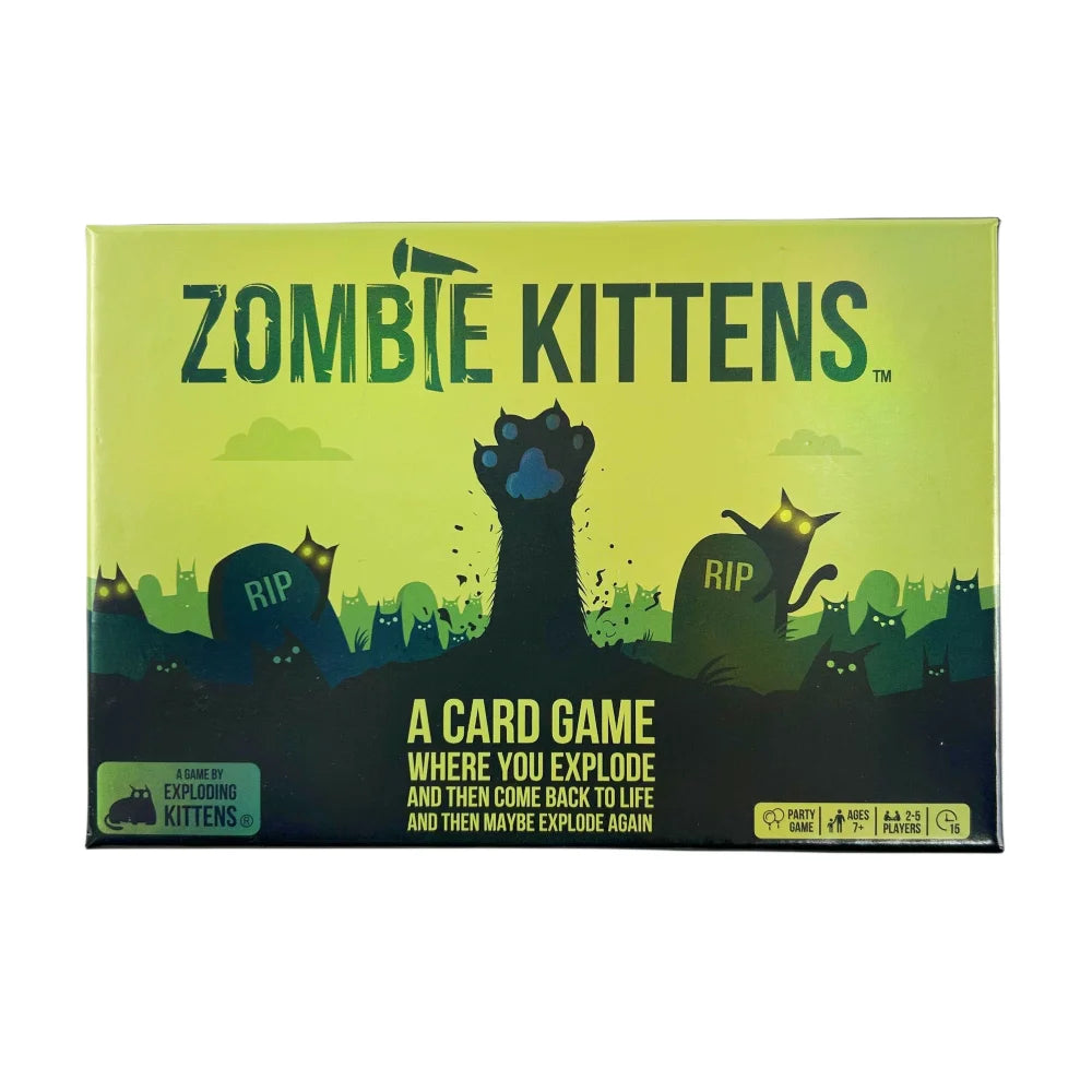 Happy Little Dinosaurs English Chess and Card Strategy Hazards Party Playing Board Evolution Game Cards
