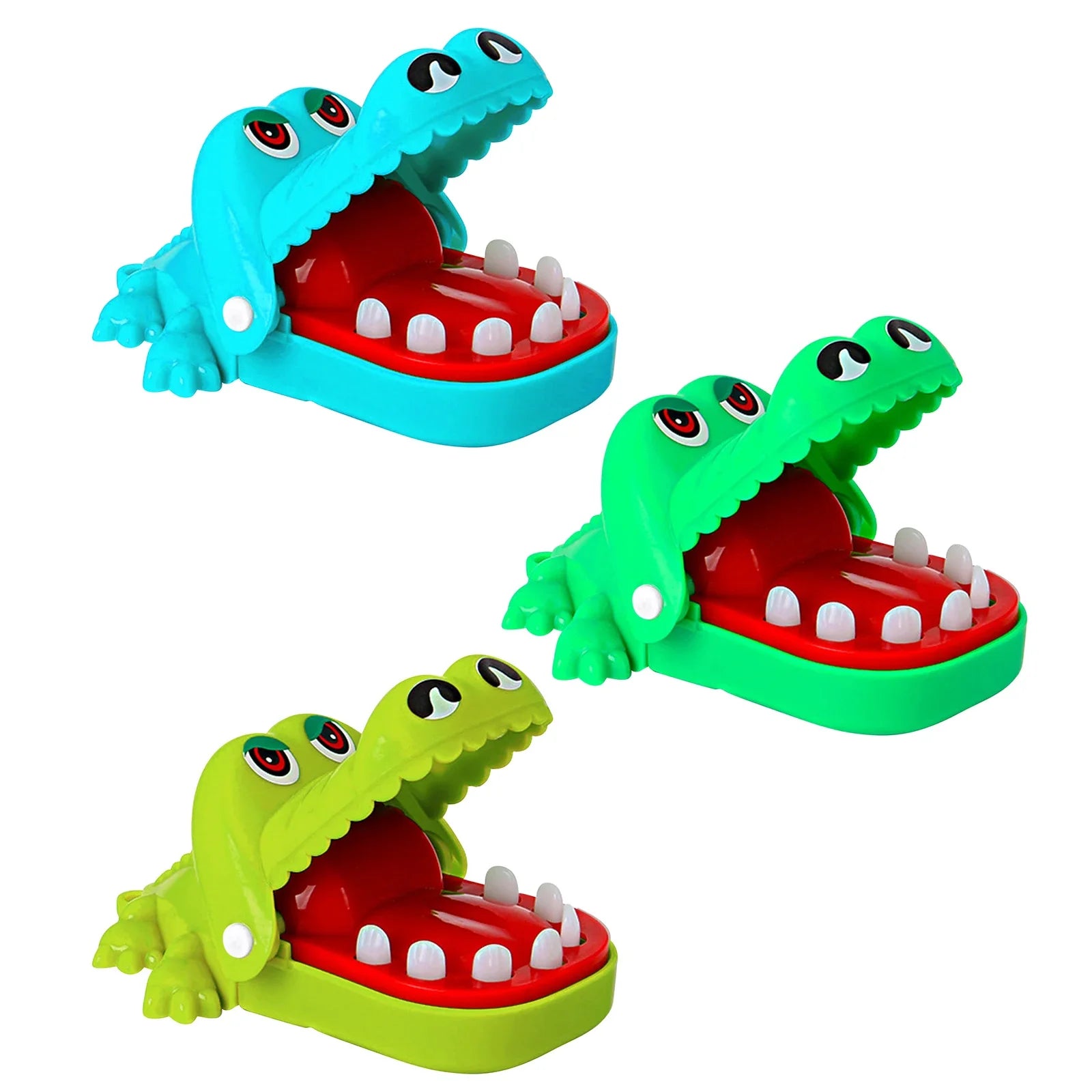Crocodile Teeth Toys Alligator Family Party Toy Interactive Mini Biting Finger Game Non‑Toxic for Family Games