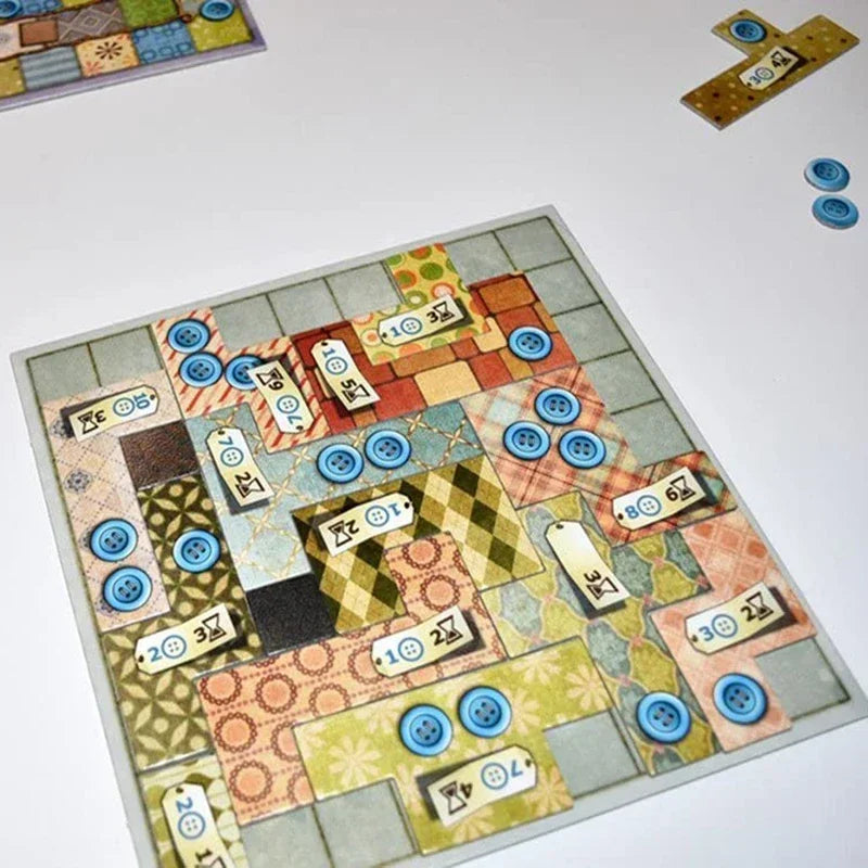 Patchwork Battle Board Game Card Board Game 2 Person Family/party Children Best Gift Battle Indoor Entertainment Fun Game Boxed