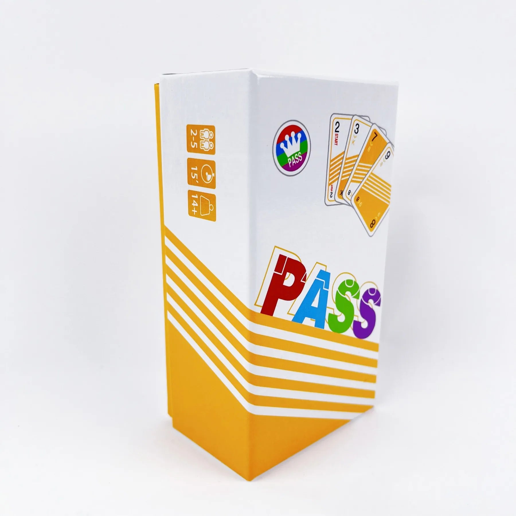 PASS Card Game - URN THE TABLES BY PASS for Fun Party Game - Ages 14+, 2 Players 15 Minutes Playing Time