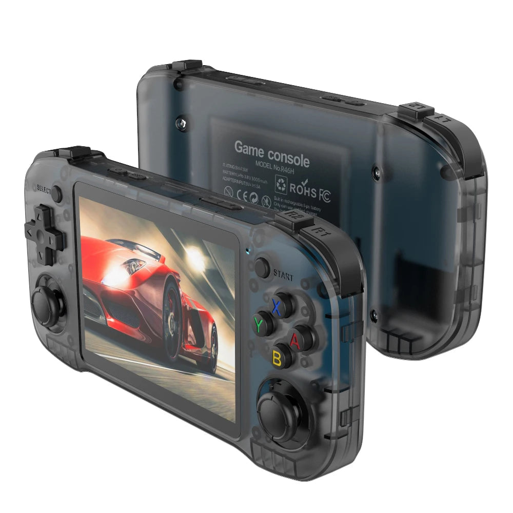 100% Original Linux R46H Retro Handheld Game Console 4.2 IPS 20000+ Games Portable Pocket Player 64G/128G Kids Gifts 2025 NEW