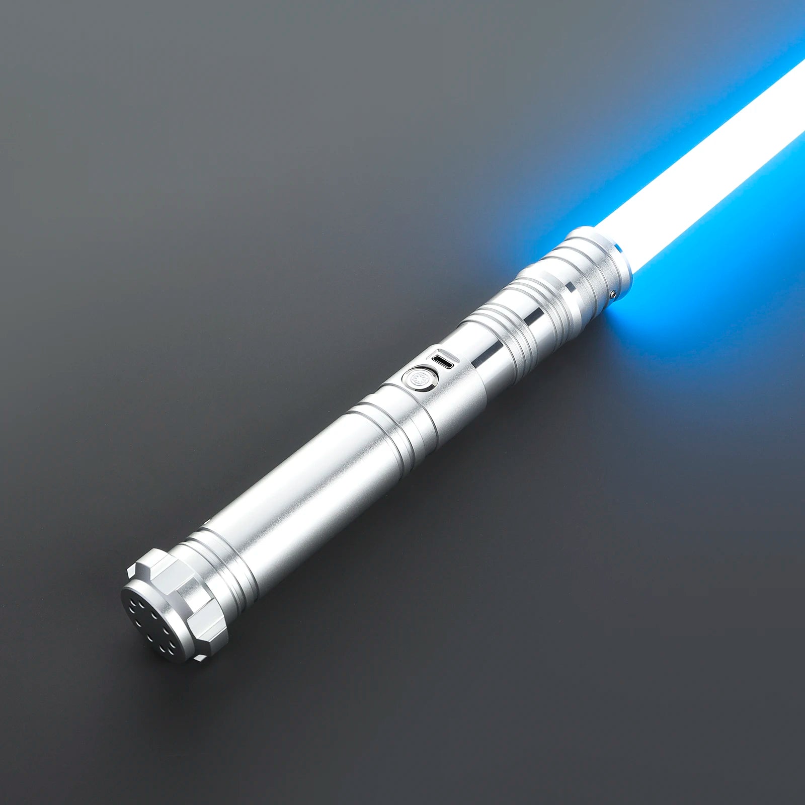 DamienSaber Xeno3.0 Pixel Lightsaber Sensitive Smooth Swing Light Saber Force Heavy Dueling Blade Metal Hilt with 34 Sound Fonts