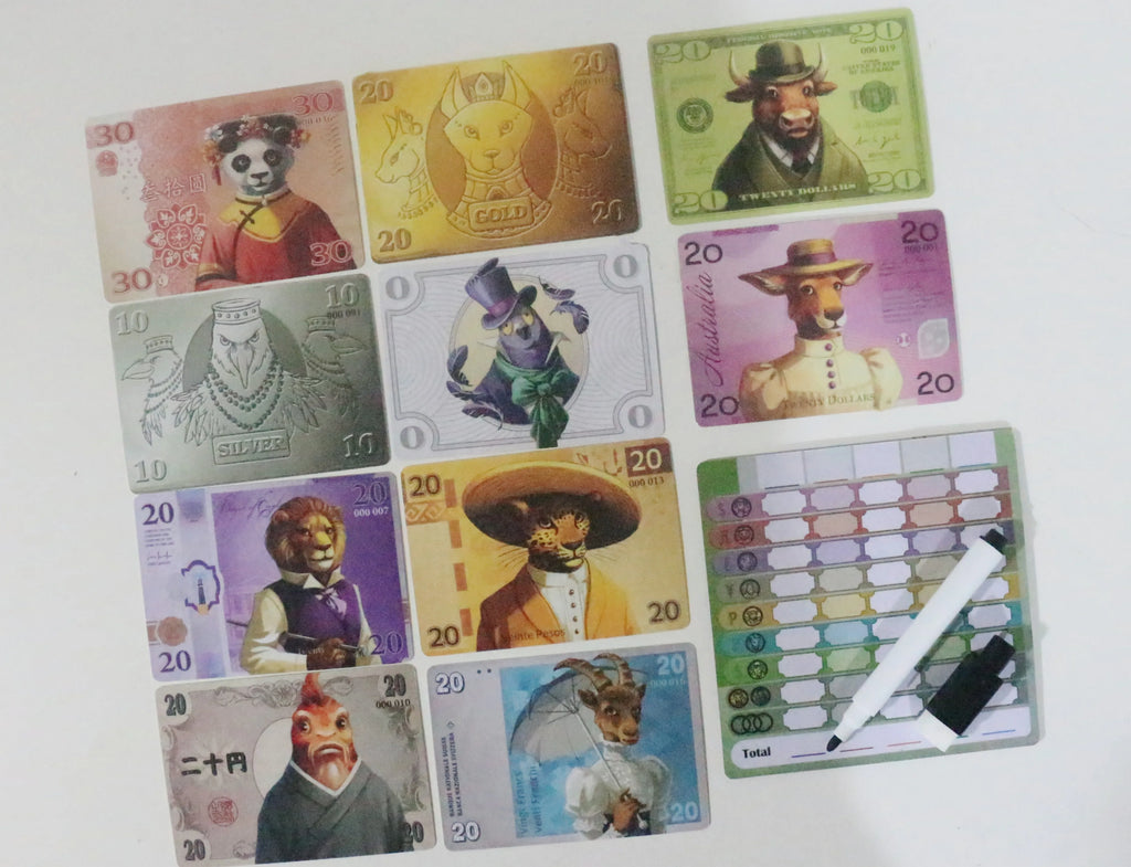 NIS MONEY! Card Game - Exchange and Trade for the Best Market Position in This Game of Fun Finance