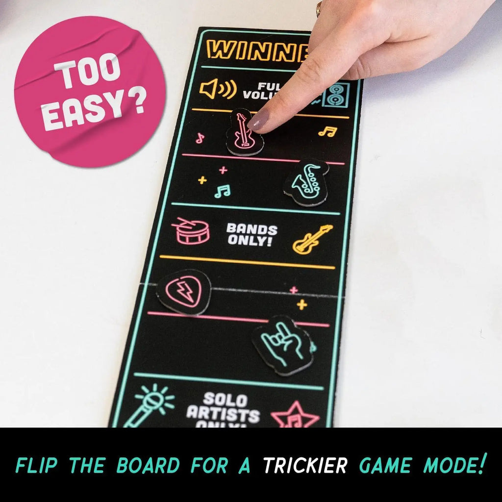 Lucky Egg Official Grab The Mic Family Karaoke Board Game 2-10 Players Game For Hilarious Game Nights Birthday Party Kids Gift