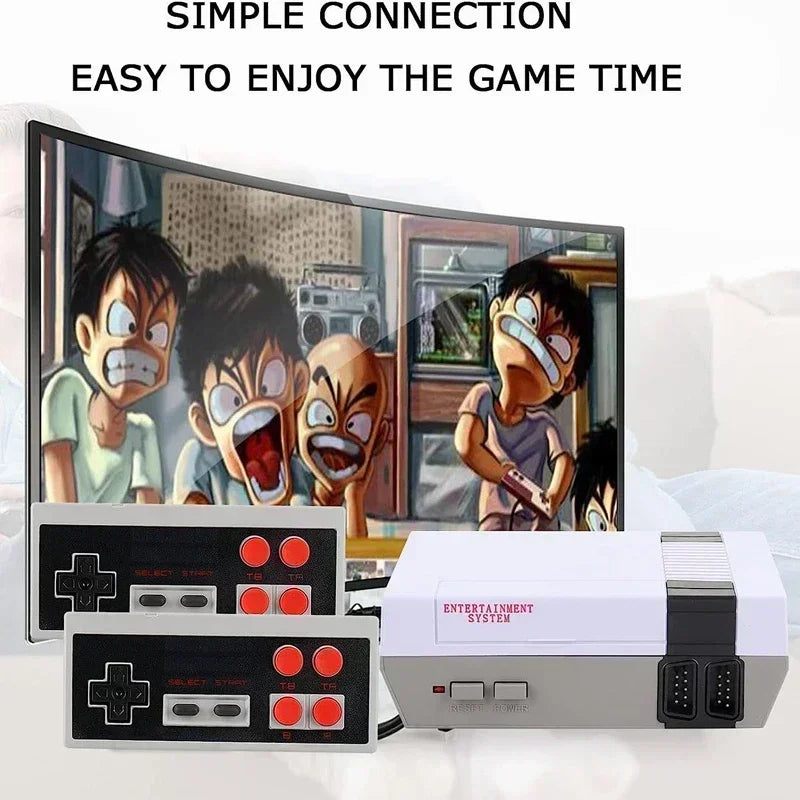 4 Button Controller Gamepad For 8 Bit Retro Video Game Consoles HDMI-Compatible Mini Stick Built in 620 Games Dual Classic