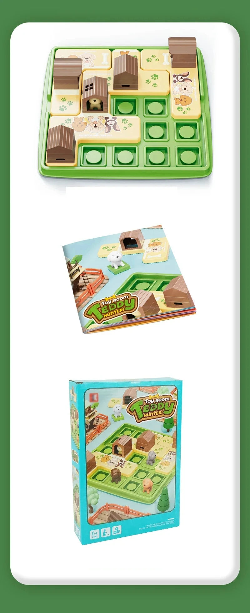 Funny Parent Child Games Beware of The Dog Don't Wake The Dog Toys Dog Board Games for Kids Tricky Toy Bad Dog Gnaw Bones Toy
