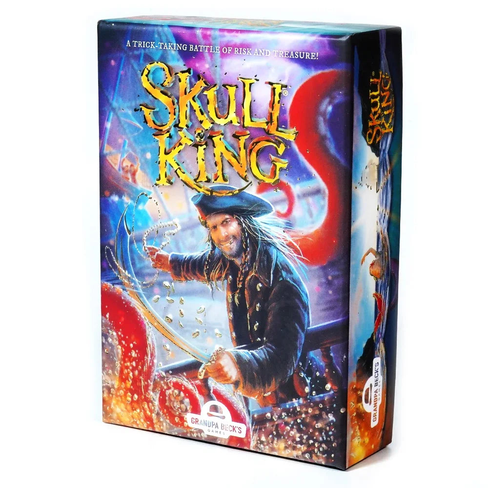 Skull King Board Game - Pirate Adventure Strategy Game for 3 - 8 Players, Ages 8+ - Enhance Intelligence & Promote Interaction