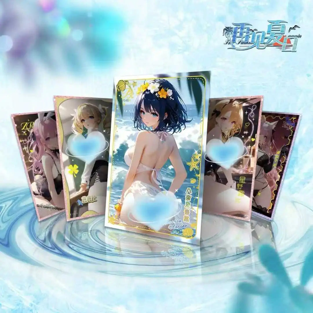 Goddess Story Summer Theme A5 Waifu Cards Goodbye Series Wave 1 Premium Collectors Art Set