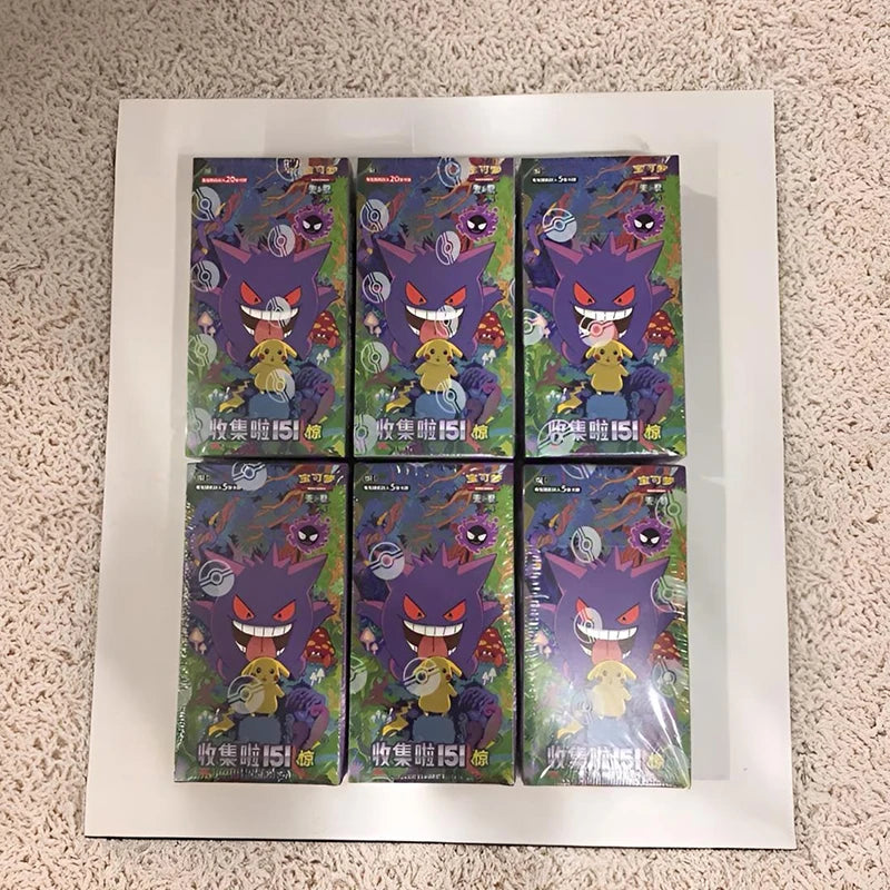 Must-have for popula New product: Pokemon Trading Card Game, Scarlet & Violet Series 151 Vol.3, collection, Gengar, Pikachu gift