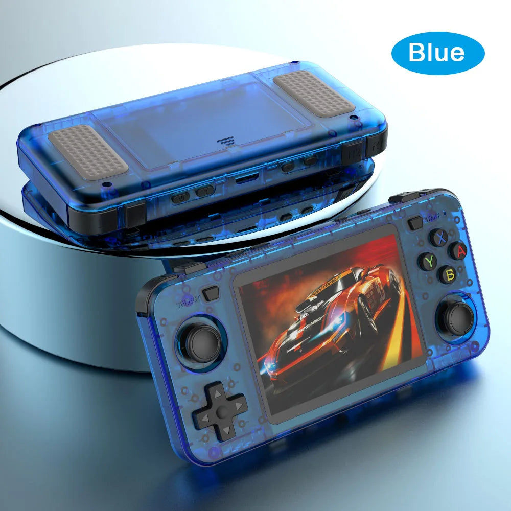 R36H Retro Handheld Console 3.5 inch IPS Screen Open-Source Linux System Portable Classic Game Consoles 64G Video Player Game