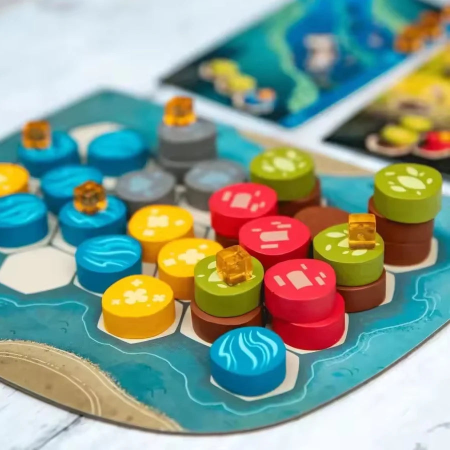 Harmonies - Board Games - Creation of Landscapes and Habitats for Animals - Strategy and Creativity - For Ages 10 and Above